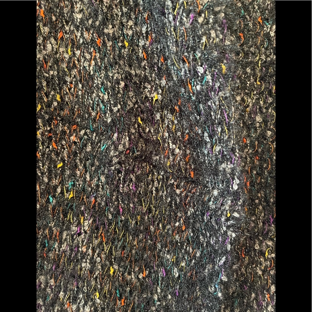 Women’s Multicolor Knit Shawl One size - Picture 6 of 6